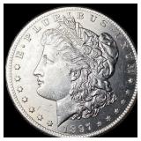 1897-S Silver Morgan Dollar CHOICE BU