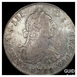 1782 Colonial Spain Silver 4 Reales NEARLY UNCIRCU