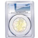 1941-S Walking Liberty Half Dollar PCGS MS63