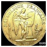 1876 France Gold 20 Francs CLOSELY UNCIRCULATED