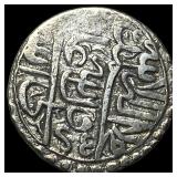 1765 Zand, Karim Khan Silver Abbasi CLOSELY UNCIRC