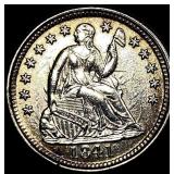 1841-O Silver Seated Half Dime CLOSELY  UNCIRCULA