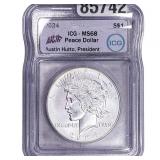 2024 Silver Peace Dollar ICG MS68