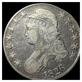 1826 Capped Bust Half Dollar NICELY CIRCULATED