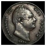 1836 Great Britain Copper Farthing CHOICE AU