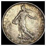 1964 France Silver 5 Francs CLOSELY UNCIRCULATED