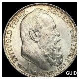 1911 Germany Silver 2 Marks CHOICE AU