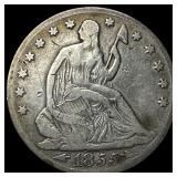1855-O Silver Half Dollar NICELY CIRCULATED