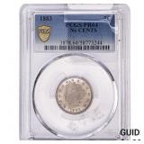 1883 Liberty Victory Nickel PCGS PR64 No Cents