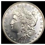 1884-S Morgan Silver Dollar