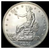 1874-CC Silver Trade Dollar