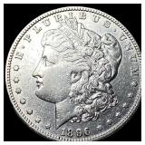 1896-O Silver Morgan Dollar CLOSELY UNCIRCULATED