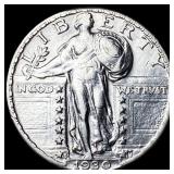 1930-S Silver Standing Liberty Quarter UNCIRCULATE