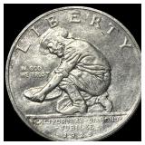 1925-S Silver California Diamond Jubilee Half Doll