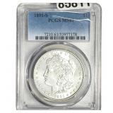 1891-S Morgan Silver Dollar PCGS MS61