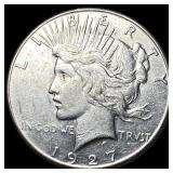 1927 Peace Silver Dollar CHOICE AU