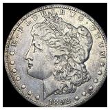 1892-O Silver Morgan Dollar ABOUT UNCIRCULATED