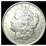 1901 Morgan Silver Dollar CLOSELY  UNCIRCULATED