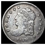 1835 Capped Bust Half Dime NEARLY UNCIRCULATED