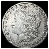 1892-CC Silver Morgan Dollar NEARLY UNCIRCULATED