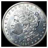 1890-S Silver Morgan Dollar CLOSELY UNCIRCULATED