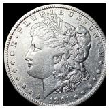 1891-S Silver Morgan Dollar CHOICE AU