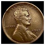1917-D Lincoln Wheat Cent LIGHTLY CIRCULATED