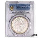1889-S Morgan Silver Dollar PCGS MS63