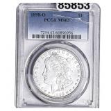 1898-O Morgan Silver Dollar PCGS MS63