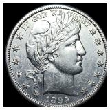 1899-S Silver Barber Half Dollar UNCIRCULATED