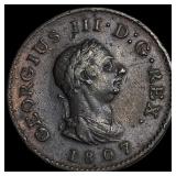 1807 Great Britain Copper Farthing HIGH GRADE
