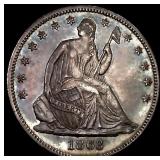1863 Seated Liberty Half Dollar