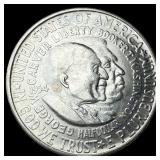 1954-S Silver Booker T. Washington/Carver Half Dol