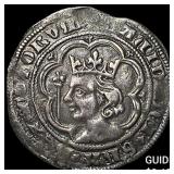 Medieval Scotland David II 1329-1371 Silver Groat
