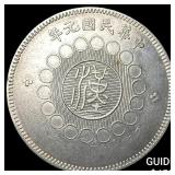 1912 China, Sichuan Silver 1 Dollar UNCIRCULATED