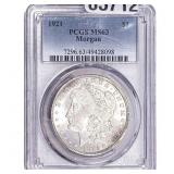 1921 Morgan Silver Dollar PCGS MS63