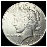 1935 Silver Peace Dollar ABOUT UNCIRCULATED
