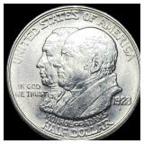 1923-S Silver Monroe Doctrine Centennial Half Doll