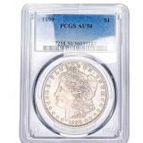 1899 Morgan Silver Dollar PCGS AU50