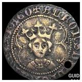 Medieval Spain Alfonso V of Aragon 1416-1458 Silv