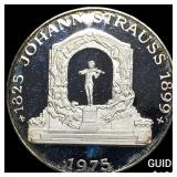 1975 Austria Silver Proof 100 Schillings CHOICE PR