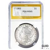 1902 Morgan Silver Dollar PGA MS65
