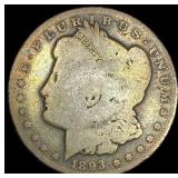 1893 Silver Morgan Dollar NICELY CIRCULATED