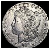 1889-O Silver Morgan Dollar ABOUT UNCIRCULATED