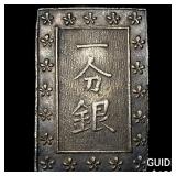 Japan 1849-1871 Silver 1 Bu NEARLY UNCIRCULATED