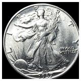 1937 Walking Liberty Half Dollar GEM BU
