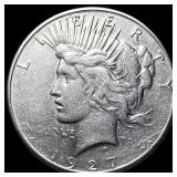1927 Peace Silver Dollar LIGHTLY CIRCULATED