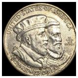1924 Silver Huguenot-Walloon Half Dollar UNCIRCULA