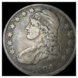 1834 Capped Bust Half Dollar NEARLY UNCIRCULATED