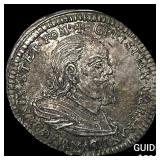 1655 Germany, Brandenburg Silver Groschen NEARLY U